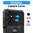 Heavy Duty Shockproof Case / Slide Card Slot Holder for Samsung Galaxy A17 / A26 5G