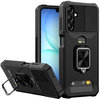 Heavy Duty Shockproof Case / Slide Card Slot Holder for Samsung Galaxy A17 / A26 5G