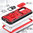 Heavy Duty Shockproof Case / Slide Camera Cover for Samsung Galaxy A17 5G / 4G - Red