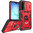 Heavy Duty Shockproof Case / Slide Camera Cover for Samsung Galaxy A17 5G / 4G - Red