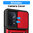 Heavy Duty Shockproof Case / Slide Camera Cover for Oppo A54 5G / A74 5G - Red