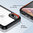 Hybrid Acrylic Tough Shockproof Case for Apple iPhone X / Xs - Black (Frame)