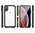 Hybrid Acrylic Tough Shockproof Case for Apple iPhone X / Xs - Black (Frame)