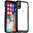 Hybrid Acrylic Tough Shockproof Case for Apple iPhone X / Xs - Black (Frame)