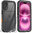 RedPepper Extreme Waterproof Case for Apple iPhone 16 - Black (Clear)