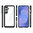 Hybrid Acrylic Tough Shockproof Case for Samsung Galaxy S25 FE - Black (Frame)