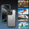 RedPepper Extreme Waterproof Case for Apple iPhone 16 Pro - Black (Clear)
