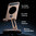360 Rotating Wooden Foldable Stand / Adjustable Holder for Phone / Tablet - Gold / Oak