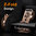 360 Rotating Wooden Foldable Stand / Adjustable Holder for Phone / Tablet - Gold / Oak