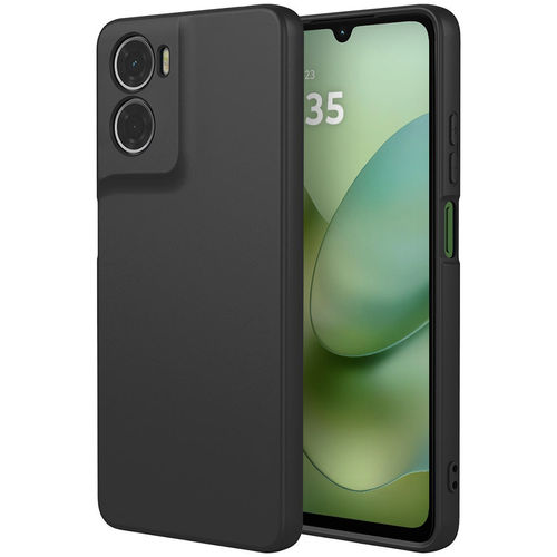 Flexi Stealth Liquid Silicone Case for Motorola Moto G06 - Black (Matte)