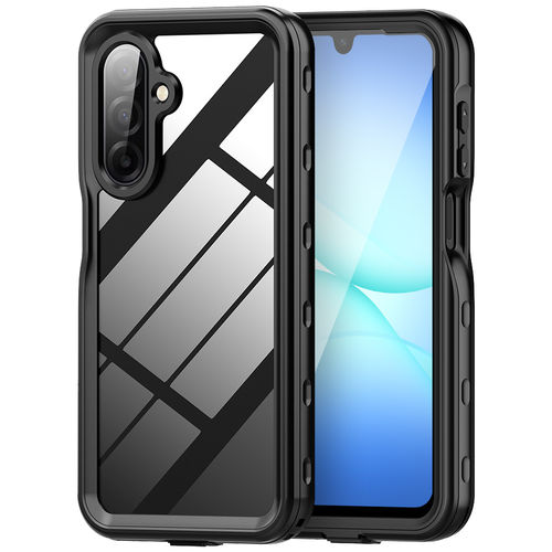 RedPepper Extreme Waterproof Case for Samsung Galaxy A17 5G / 4G - Black (Clear)