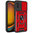 Heavy Duty Shockproof Case / Slide Camera Cover for Samsung Galaxy XCover7 Pro - Red