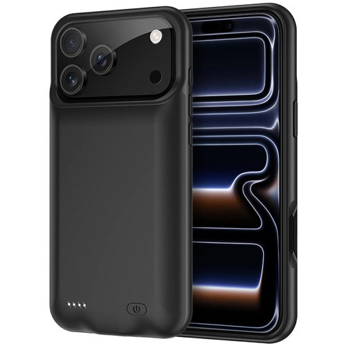 6000mAh Portable Battery Charger Case for Apple iPhone 17 Pro Max