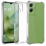 Flexi Gel Shockproof Case for Motorola Moto G06 - Clear (Gloss Grip)