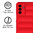 Flexi Grip Defender Shockproof Case for Samsung Galaxy A17 5G / 4G - Red (Matte)