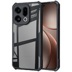 Hybrid Acrylic Tough Shockproof Case for Oppo Find X9 - Black (Frame)