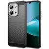 Flexi Slim Carbon Fibre Case for Xiaomi Redmi 15C - Brushed Black