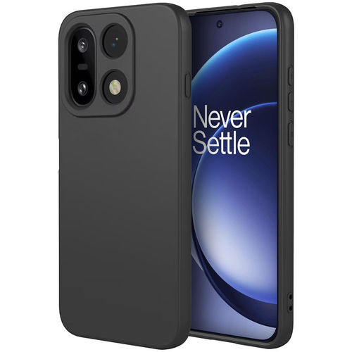 Flexi Stealth Liquid Silicone Case for OnePlus 15 - Black (Matte)
