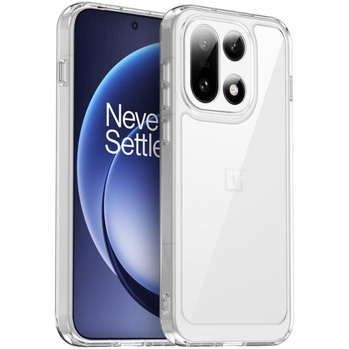 Hybrid Acrylic Tough Shockproof Case for OnePlus 15 - Clear (Frame)