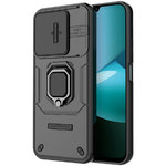 Heavy Duty Shockproof Case / Slide Camera Cover for Xiaomi Redmi 15C - Black