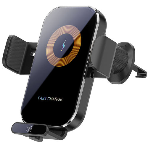 (15W) Wireless Charger / Auto Open/Close / Air Vent Car Mount Holder for Phone