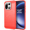 Flexi Slim Carbon Fibre Case for OnePlus 15 - Brushed Red