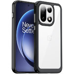 Hybrid Acrylic Tough Shockproof Case for OnePlus 15 - Black (Frame)