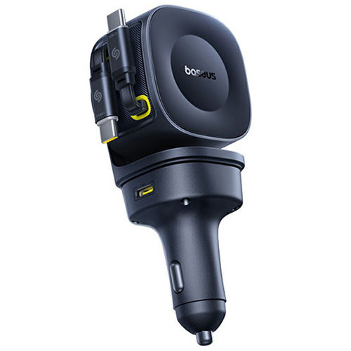 Baseus PrimeTrip VR2 Max (240W) USB Type-C Car Charger / Dual Retractable Cable