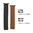 Magnetic Link Band Loop Strap for Apple Watch 42mm / 44mm / 45mm / 46mm / Ultra 49mm - Black / Brown