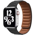 Magnetic Link Band Loop Strap for Apple Watch 42mm / 44mm / 45mm / 46mm / Ultra 49mm - Black / Brown