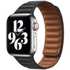 Magnetic Link Band Loop Strap for Apple Watch 42mm / 44mm / 45mm / 46mm / Ultra 49mm - Black / Brown