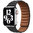Magnetic Link Band Loop Strap for Apple Watch 42mm / 44mm / 45mm / 46mm / Ultra 49mm - Black / Brown
