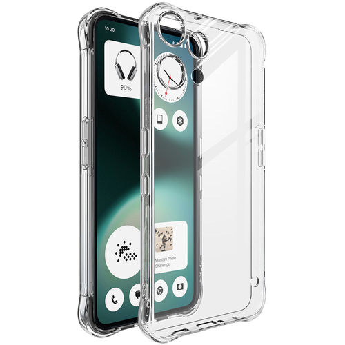 Flexi Gel Shockproof Case for Nothing Phone (3a) Lite - Clear (Gloss Grip)