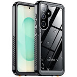 RedPepper Extreme Waterproof Case for Samsung Galaxy S25 - Black (Clear)