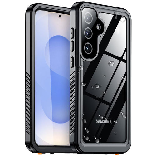 RedPepper Extreme Waterproof Case for Samsung Galaxy S25+ (Black / Clear)