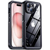 Go to product RedPepper Extreme Waterproof Case for Apple iPhone 15 - Black (Clear)