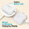 Flexi Silicone Protective Case for Apple AirPods Pro 3 - White (Matte)