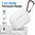 Flexi Silicone Protective Case for Apple AirPods Pro 3 - White (Matte)