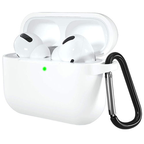 Flexi Silicone Protective Case for Apple AirPods Pro 3 - White (Matte)
