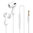 Baseus Encok HZ20 (In-Ear) 3.5mm Wired Earphones - White
