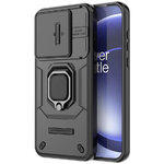 Heavy Duty Shockproof Case / Slide Camera Cover for OnePlus 15 - Black