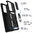 Heavy Duty Shockproof Case / Slide Camera Cover for Samsung Galaxy S21 Ultra - Black