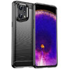 Flexi Slim Carbon Fibre Case for Oppo Find X5 Pro - Brushed Black
