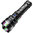 Super Bright (20W) LED Torch / Long-Range / Rechargeable Flashlight - Black