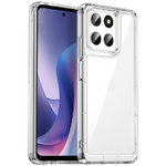 Hybrid Acrylic Tough Shockproof Case for Motorola Moto G57 - Clear (Frame)