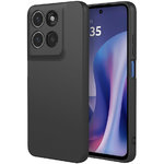 Flexi Stealth Liquid Silicone Case for Motorola Moto G57 - Black (Matte)