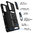 Heavy Duty Shockproof Case / Slide Camera Cover for Samsung Galaxy A23 - Black