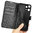 Leather Wallet Case & Card Holder Pouch for Nothing Phone (3a) Lite - Black