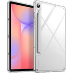 Hybrid Acrylic Shockproof Hard Case for Samsung Galaxy Tab S10 Lite / S10 FE / S9 FE / S9 (Clear)