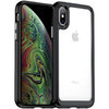 Hybrid Acrylic Tough Shockproof Case for Apple iPhone Xs Max - Black (Frame)